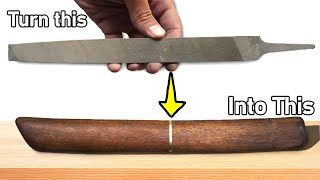 Turning a File Into a Tanto