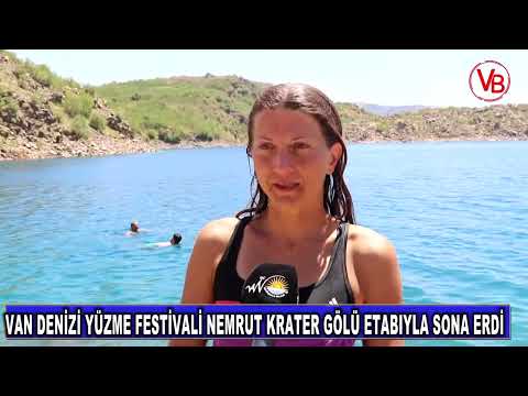 VAN DENİZİ YÜZME