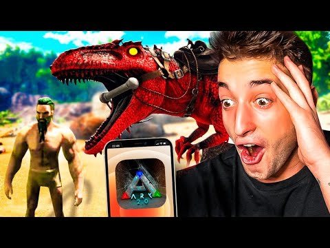 MI PRIMERA VEZ EN ARK MOBILE!! *COMPRO TRUCOS JAJA*