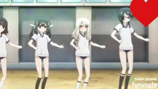 Anime Kawaii dancing