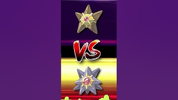 Staryu Vs Starmie 🤔
