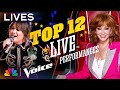 Every performance from the top 12 lives  the voice  nbc
