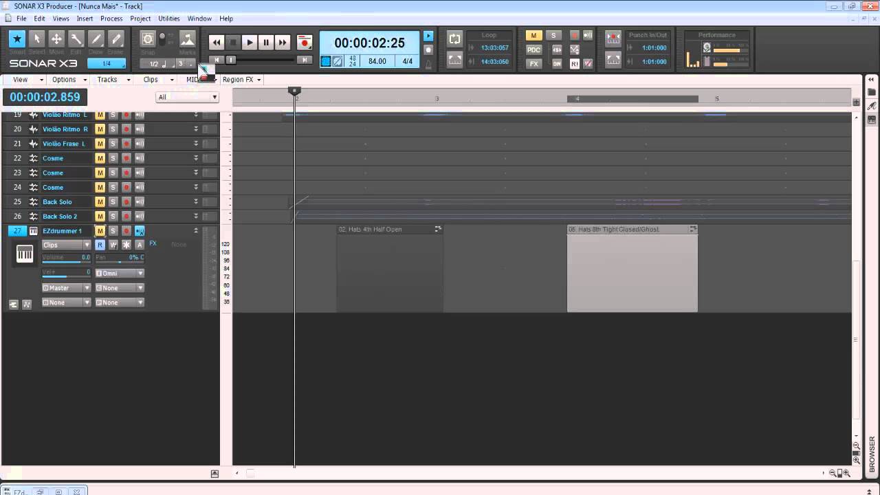 Curso completo Sonar X3 - Modulo 10 - Snap & Importação de
