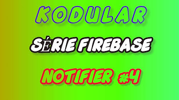 Kodular - Série Firebase - Notifier - Thunkable - App Inventor