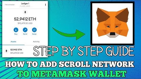 How to Add Scroll Network to MetaMask wallet Using - step-by-step guide