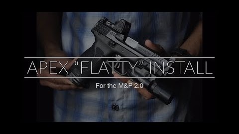 Apex Tactical "Flatty" trigger installation for the M&P 2.0