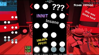 Roblox Funky Friday // Innit (Insane) 100.00% 2nd ever RIGHT SIDE PFC Perfect Combo!!! | Silicosis