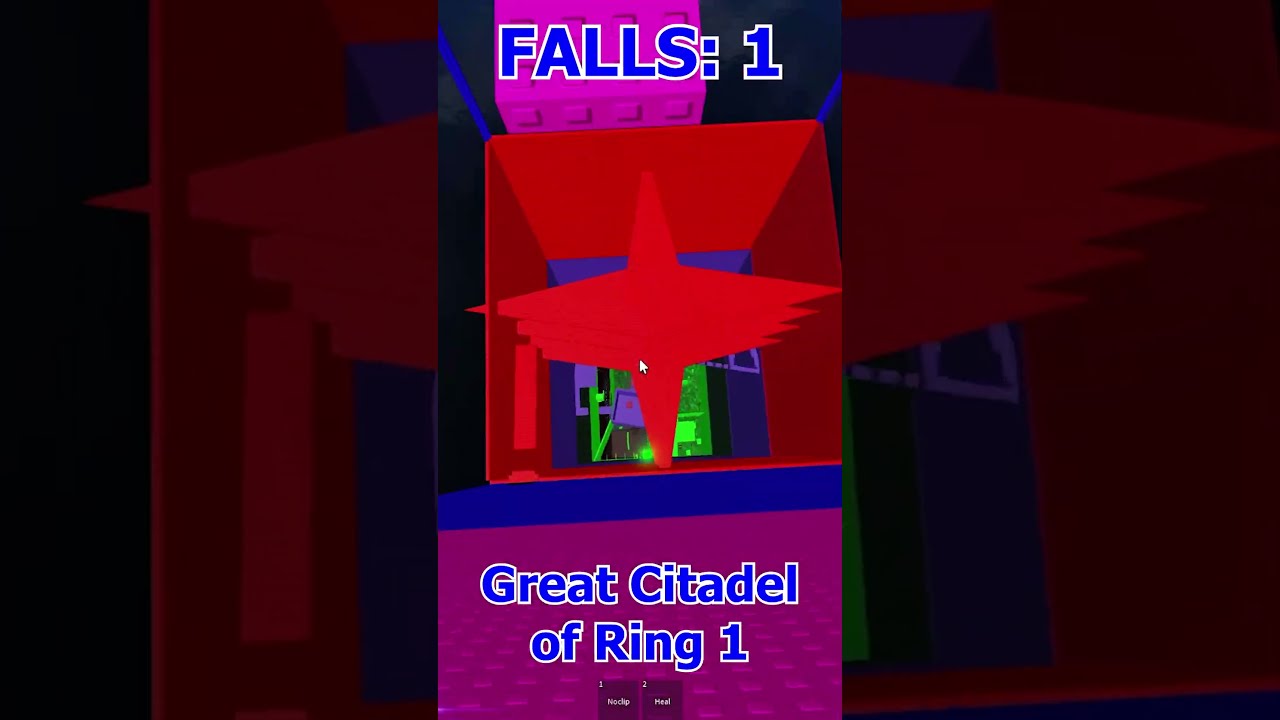 Falling To Floor 1 In The Least Amount Of Falls Roblox JToH Shorts