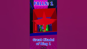 Falling to Floor 1 in the Least Amount of Falls! - Roblox JToH #shorts