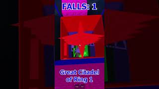 Falling to Floor 1 in the Least Amount of Falls! - Roblox JToH #shorts