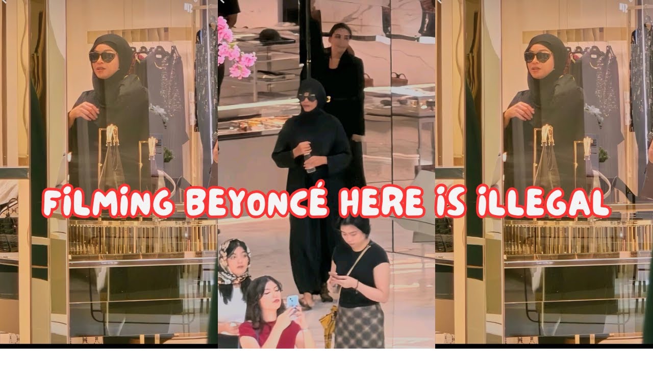 Beyoncé Spotted shopping in Qatar wearing a hijab/ why filming her ...