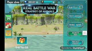 Real battle war strategy of animal || gameplay screenshot 1