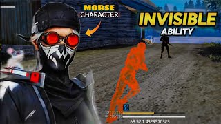 MORSE Character Ability Explained ❗ New Invisible Character After Ob52 Update 