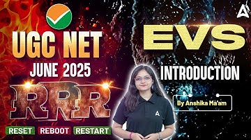 UGC NET June 2025 | UGC NET Environmental Science Introduction | By Anshika Ma