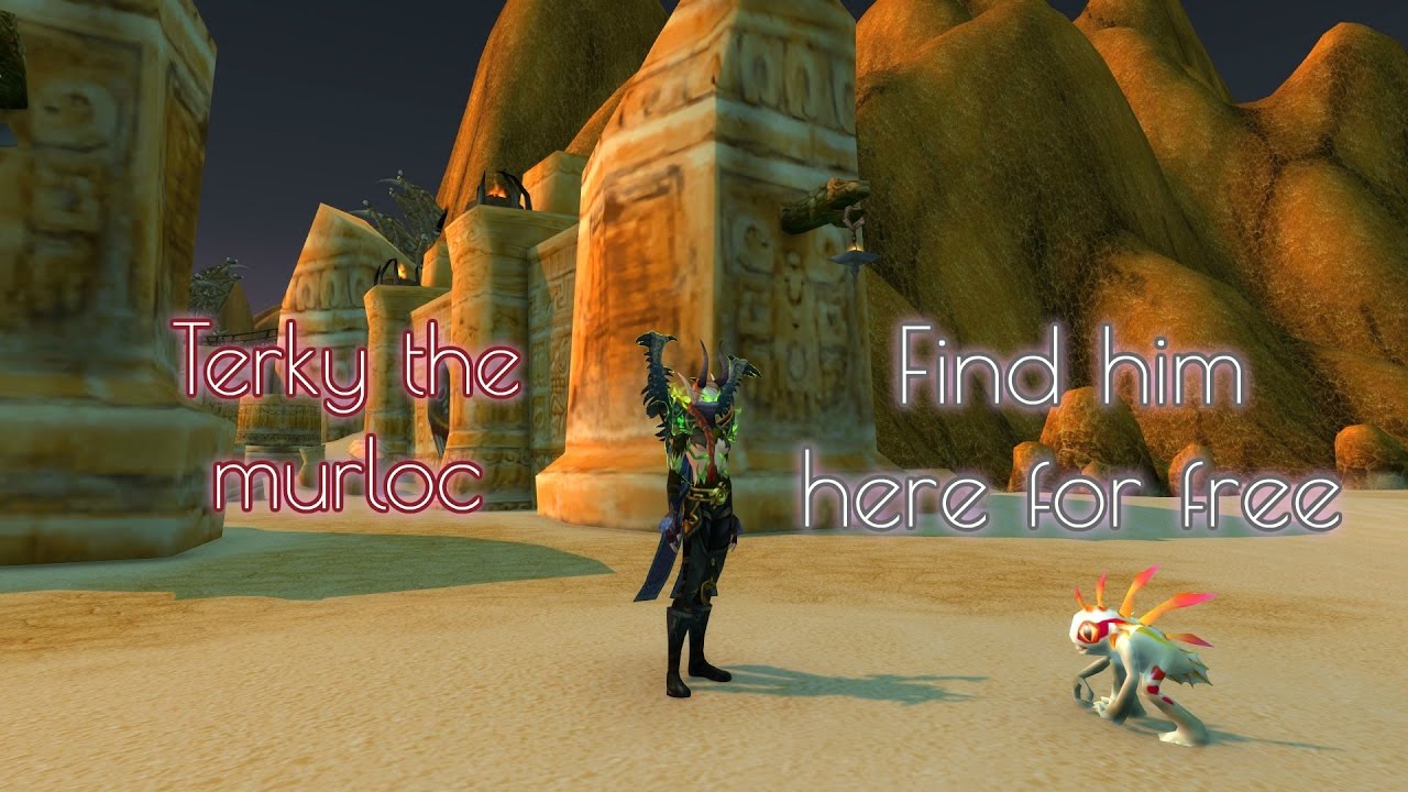 Terky the Murloc companion pet - World Of Warcraft