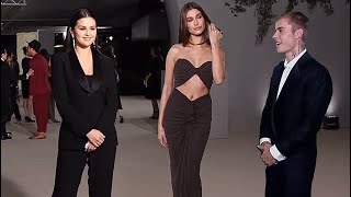 Justin Bieber joins Selena Gomez & Hailey Bieber at Academy Museum Gala