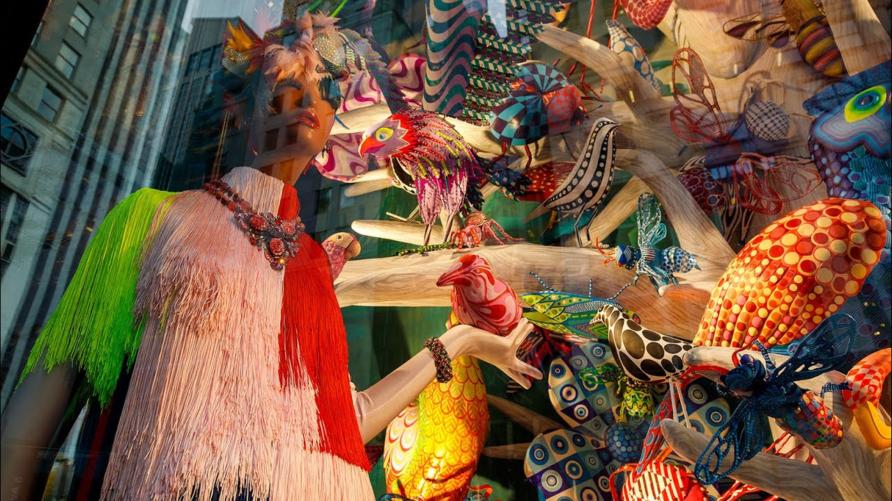 Look inside Bergdorf Goodman's enchanting holiday window displays