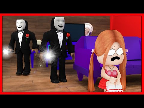 KÖTÜ ADAMLAR EVİMİZE GELİYOR 😱 ROBLOX BROOKHAVEN- BREAK İN SHTORY