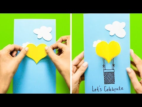 Vídeo: Como Fazer Um Cartão De Aniversário Com As Próprias Mãos