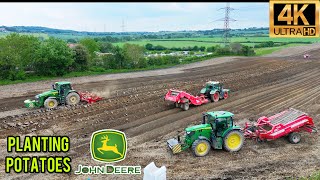 2024 XXL MONSTER JOHN DEERE | Planting Potatoes YORKSHIRE
