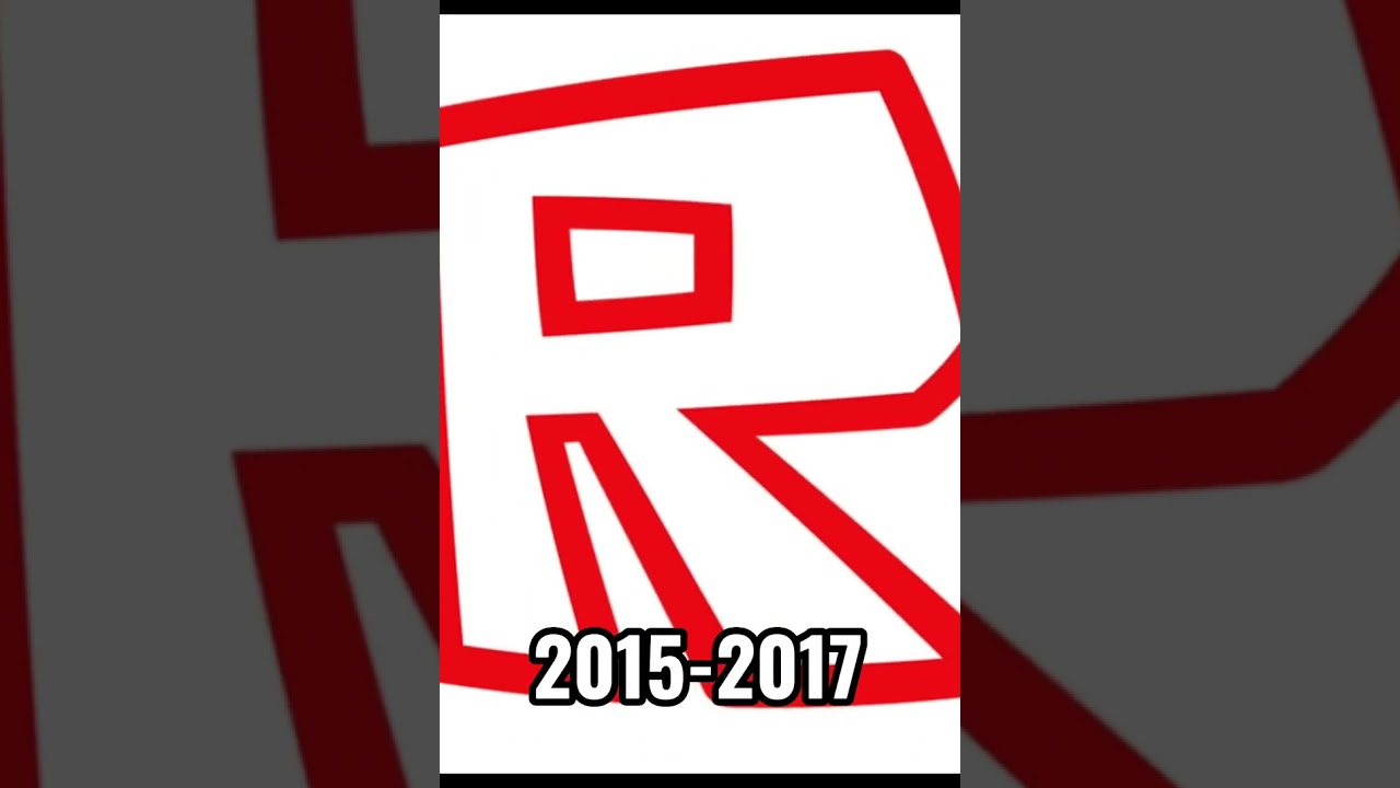 A EVOLUÇÃO da Logo do Roblox #shorts #roblox #logo #evolução #evolutio