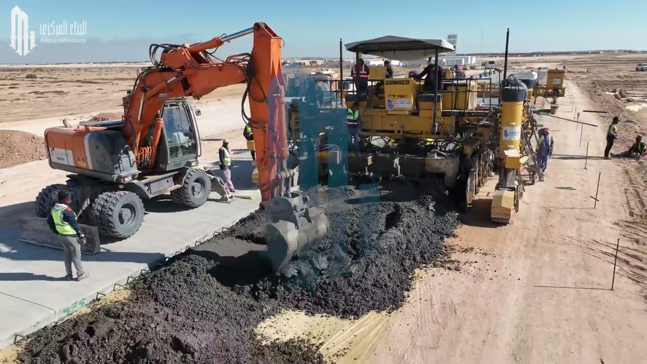 أعمالنا في المدينة الصناعية في النجف الاشرف