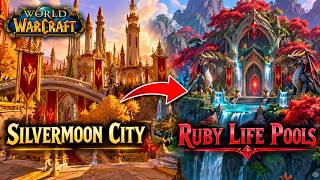 Silvermoon City to Ruby Life Pools | WoW Route Guide