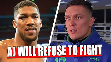 Anthony Joshua WILL REFUSE TO FIGHT WITH Alexander Usyk / Tyson Fury THREATENS Deontay Wilder