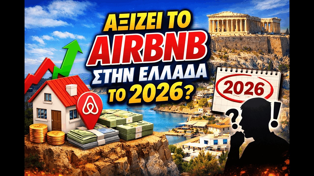 Να επενδύσω σε Airbnb το 2026; Μύθοι και πραγματικότητες.