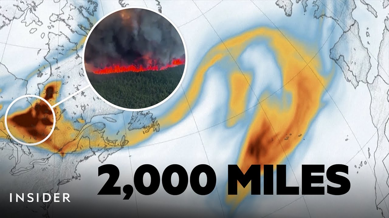 Smoke From Canada Wildfires Reaches Spain | Insider News
