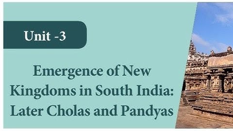 TNPSC||7th social science- Later cholas and pandyas - Part -I with Mcqs