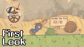 Balancelot | Funny, Difficult Indie Unicycling Knight Game | First Look