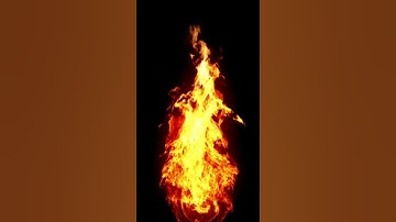 Thumbnail of 3D fire Effect #Black screen effect video# Green screen effect # kinemaster effect video #Shorts