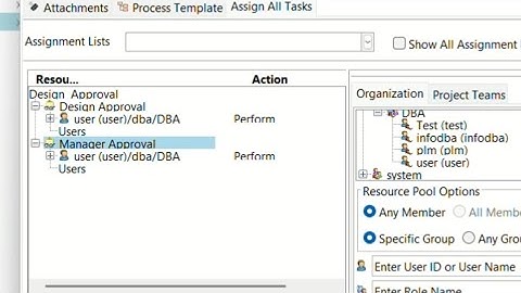 Assign Task | Workflow Designer | Teamcenter | CAD2PLM