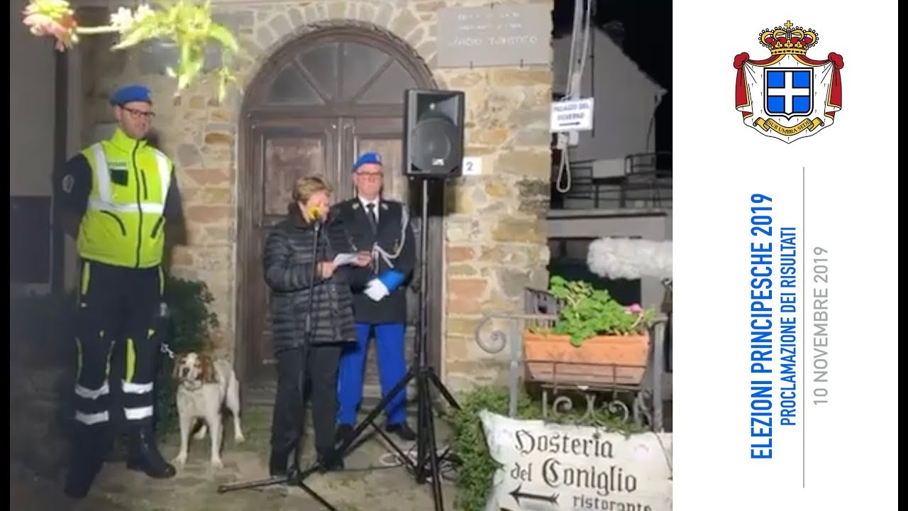 Elezioni principesche 2019, Proclamazione dei risultati - 10 novembre 2019