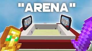 I Made a "PVP ARENA" For Minecraft 1.20 | pvp map download mcpe screenshot 5