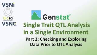 QTL Analysis in Genstat Part 2