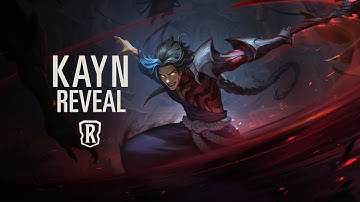 Kayn Reveal | New Champion - Legends of Runeterra