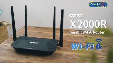 KING I.T. ON INTERVIEW TOTOLINK X2000R Wi-Fi 6 AX1500