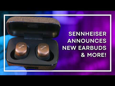 Sennheiser Announces New Premium Earbuds & Headphones At CES 2024!