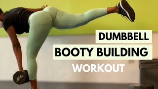 DUMBBELL GLUTE WORKOUT | DUMBBELL WORKOUT FOR GLUTES