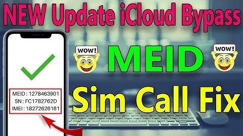 iCloud Bypass  all iPhone & iPad   Meid devices  by mina tool  wih signal /call