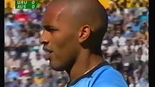 Uruguay - Australia / 2001 World Cup Qualifiers (Recoba, Montero, Dario Silva, Kewell, Viduka)