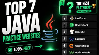 Top 7 Java Programming Practice Websites || Java Practice problems, Projects & Tutorial for beginner