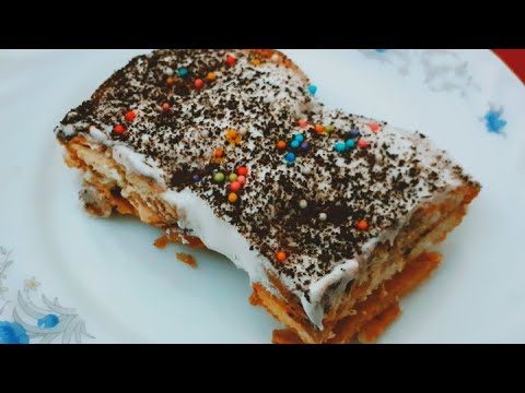 Marie delight dessert recipes | মেরি বিস্কুটের ডেজার্ট রেসিপি