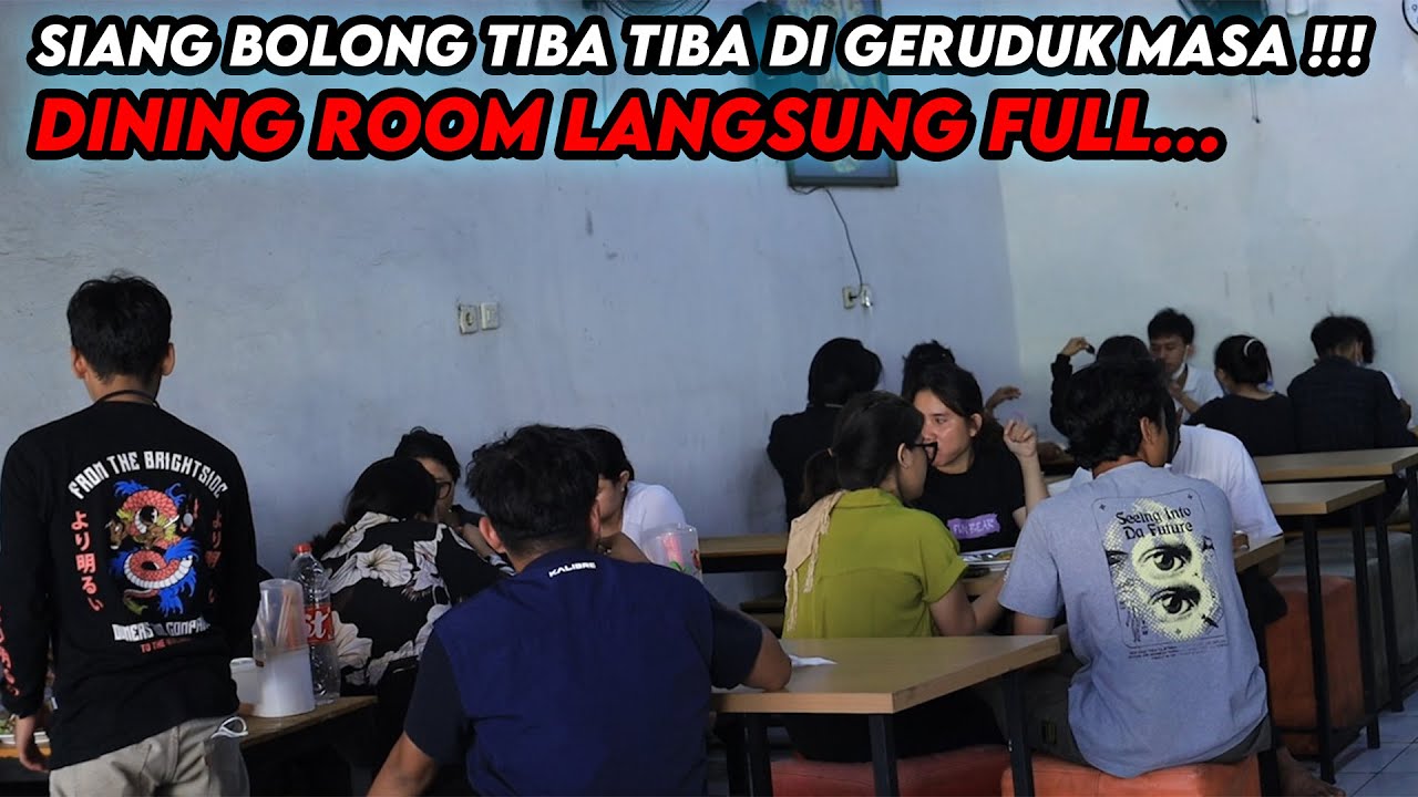 HAMPIR 30 ORANG TIBA TIBA DATENG MAKAN DI RESTO !!! RAME POLLL....