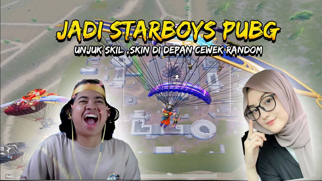 JADI STARBOY PUBG!!! Tunjukin Semua Skin & Skill Di Depan Cewek Random Sampe Kagum!! | PUBG Mobile