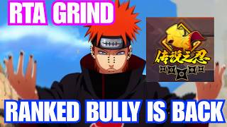 PVP GRIND!!! PAIN THE RTA BULLY IS BACK [NARUTO ONLINE MOBILE]