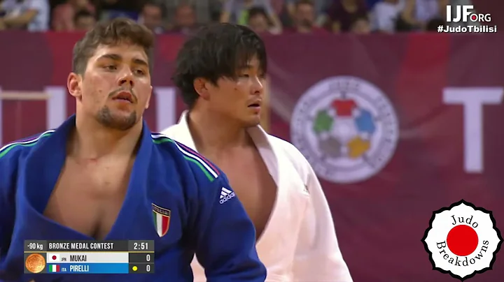Judo Mens - Shoichiro Mukai vs. Gennaro Pirelli - ...