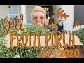 🍂FALL FRONT PORCH CLEAN AND DECORATE 2020 | FALL FARMHOUSE FRONT PORCH DECORATE | DECORATE WITH ME
